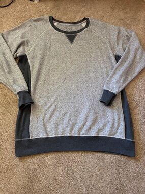 Jachs New York Mens Color Block French Terry Crewneck Pullover XXL